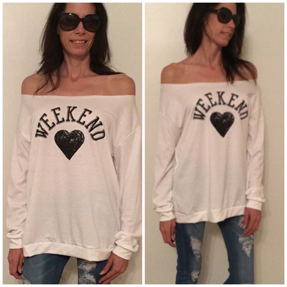 Medium Only Weekend Graphic French Terry - Picture 3 of 3